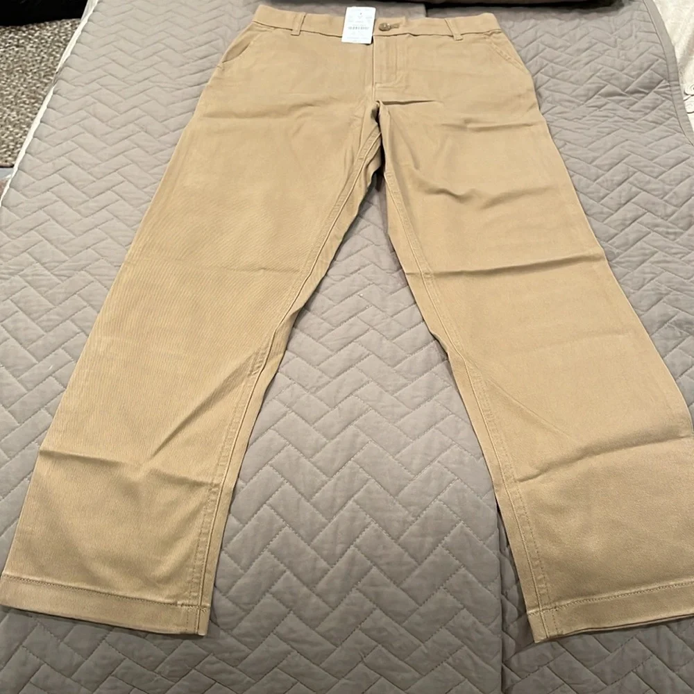 J. Crew Camel Girls' chino pant/NWT/12